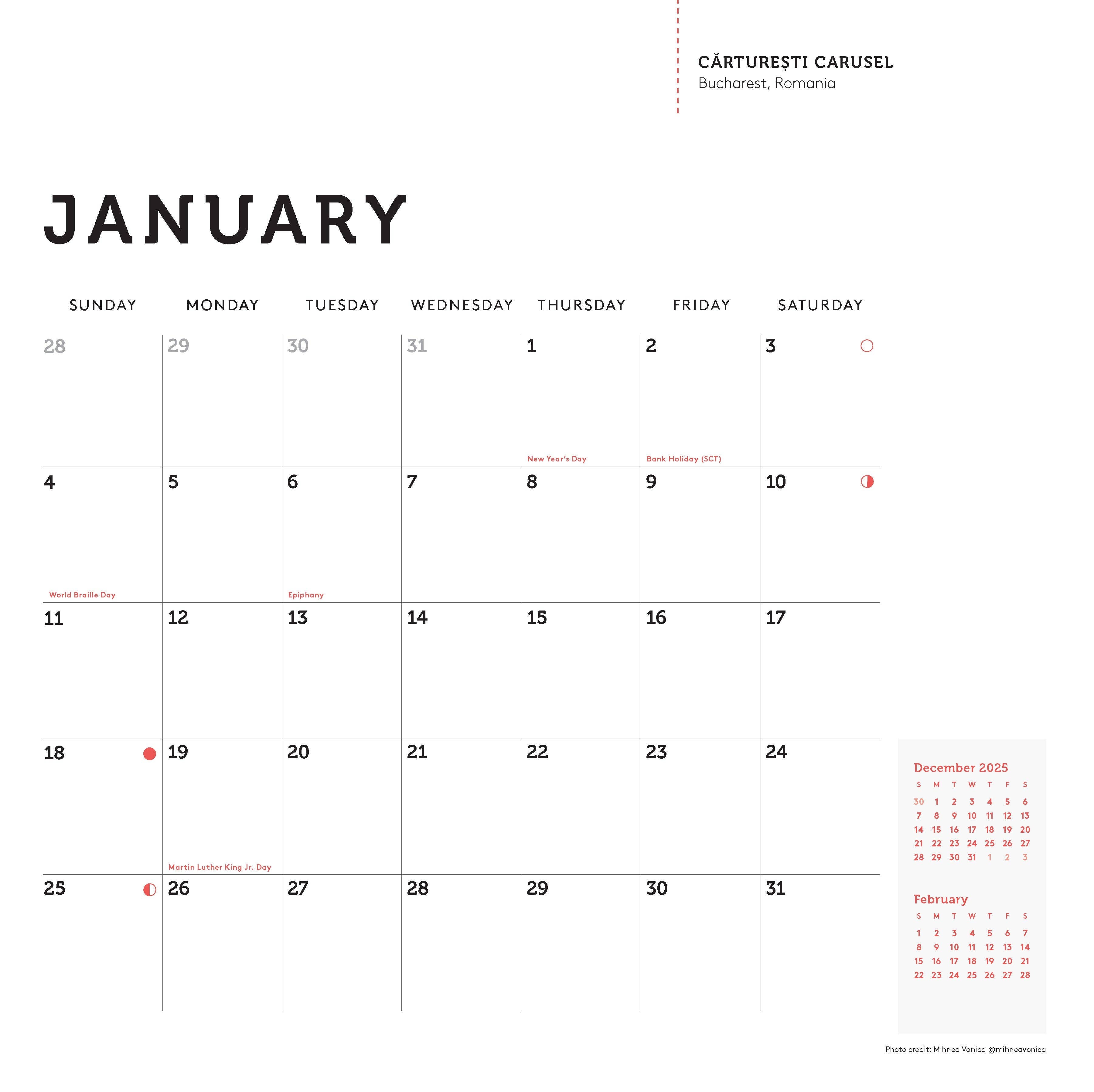 Chronicle Books - This Is My Bookstore 2026 Wall Calendar