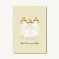 Beyoutifully Made™ - Pop Some Bottles Greeting Card