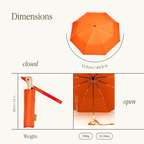 Original Duckhead - Papaya Compact Eco-friendly Duckhead Umbrella