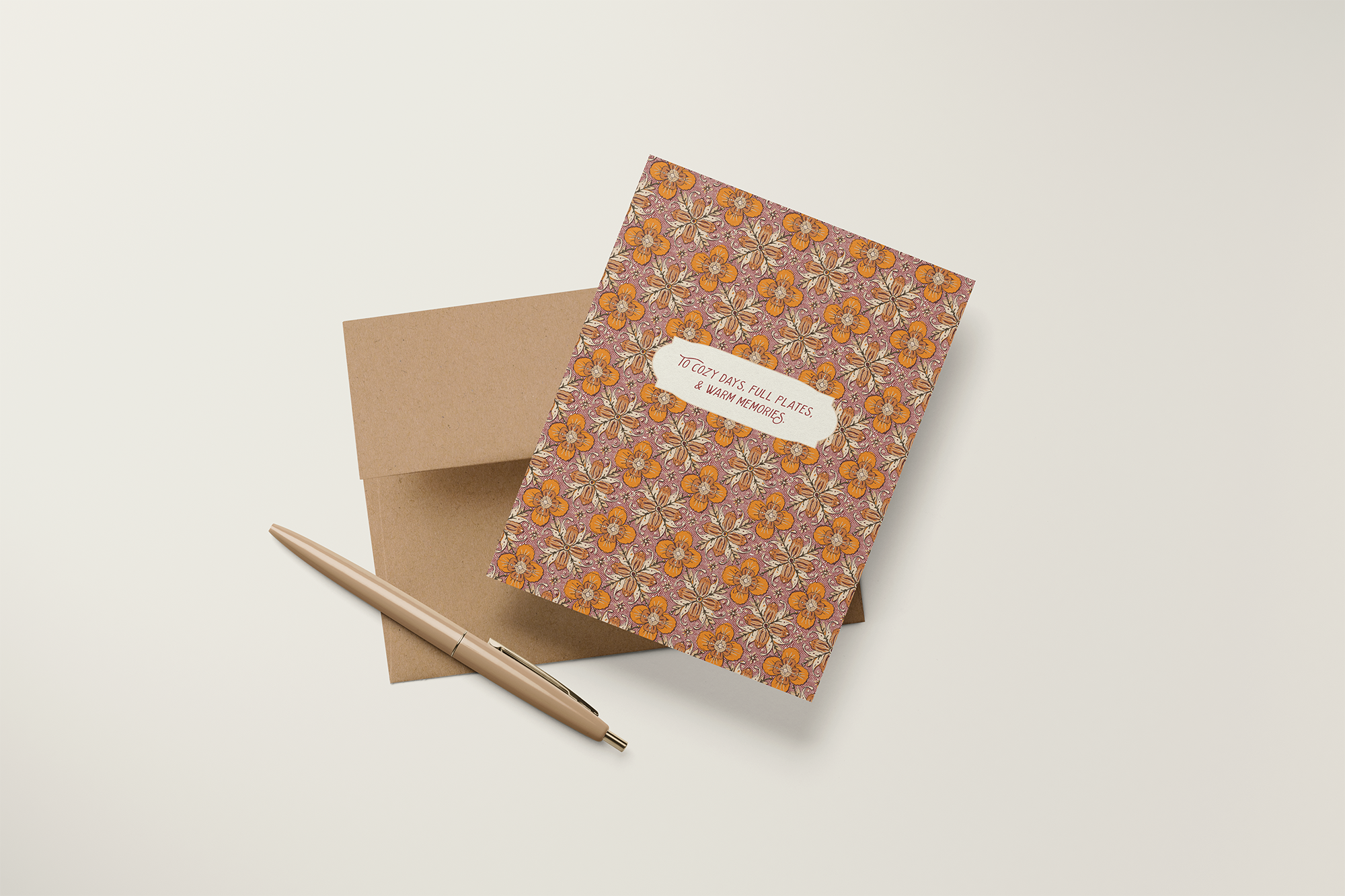 re:mused studio - Cozy Days A2 Greeting Card