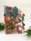 Cosy Cats at Christmas Laser Lasercut Card