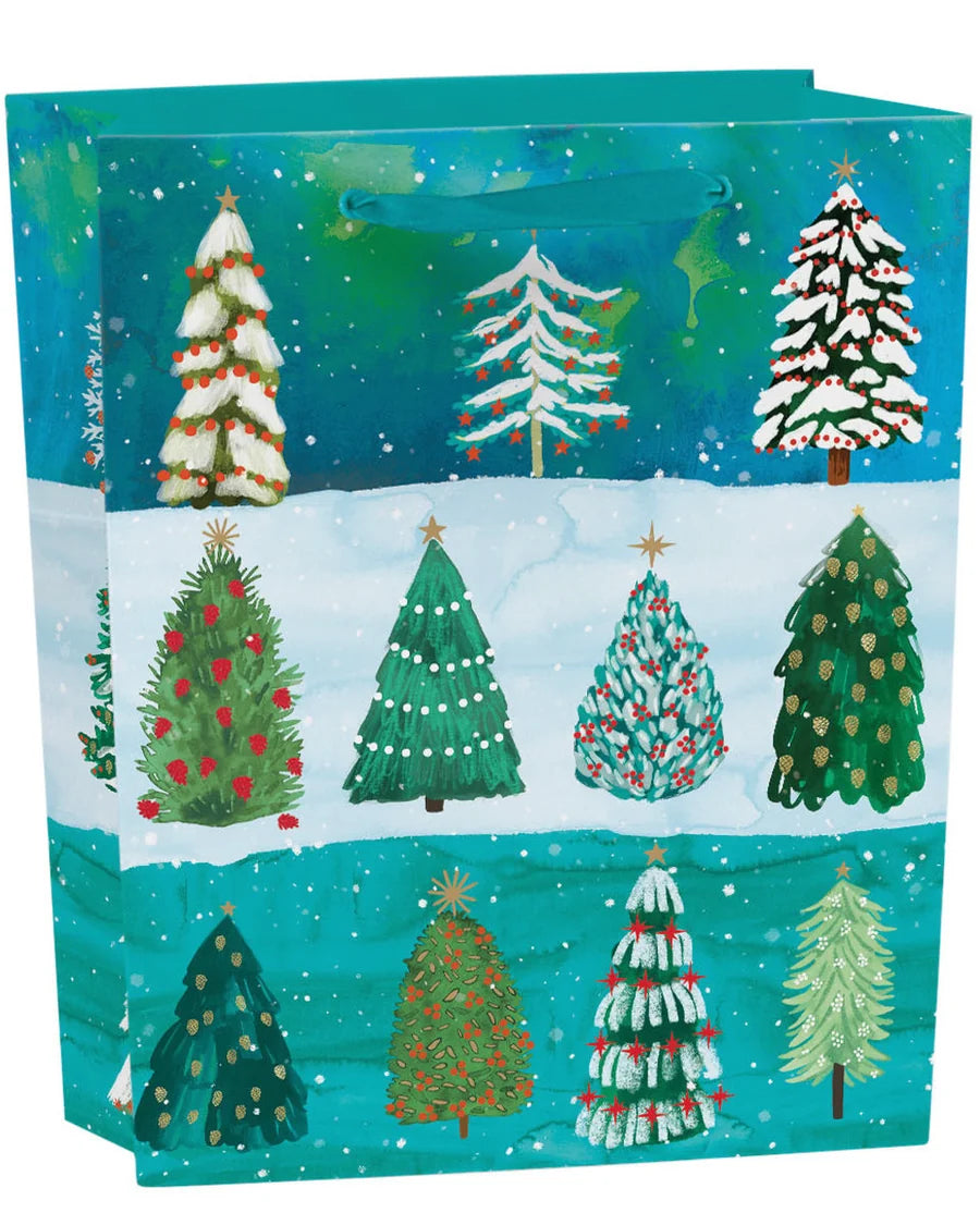 Roger la Borde Wild Winter Forest Medium Gift Bag
