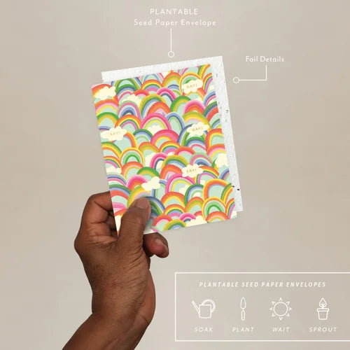 Seedlings, Rainbows Pride Card