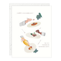 Seedlings, Dinner Date Anniversary Card