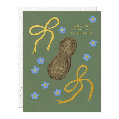 Seedlings, Little Peanut Baby Card