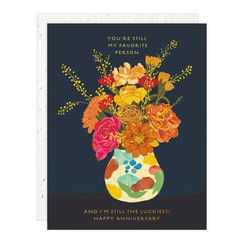 Seedlings, Favorite Person Anniversary Card