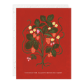 Seedlings - Sweet Strawberry - Thank You Card
