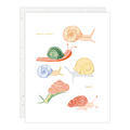 Seedlings - Snails Just To Say Hi Card
