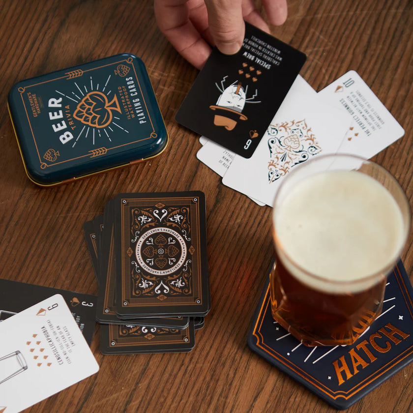 Gentlemen's Hardware, Beer Playing Cards