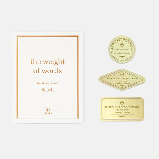 ystudio Classic - Bookmark Set