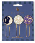 Celestial, Set of 3 Paperclips