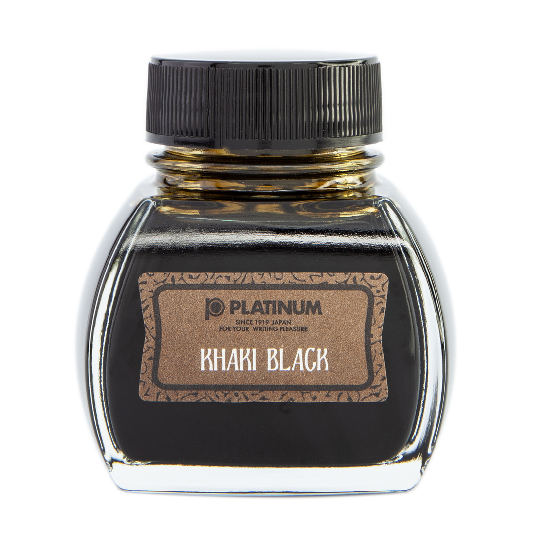 Platinum Classic Khaki Black Ink 60cc