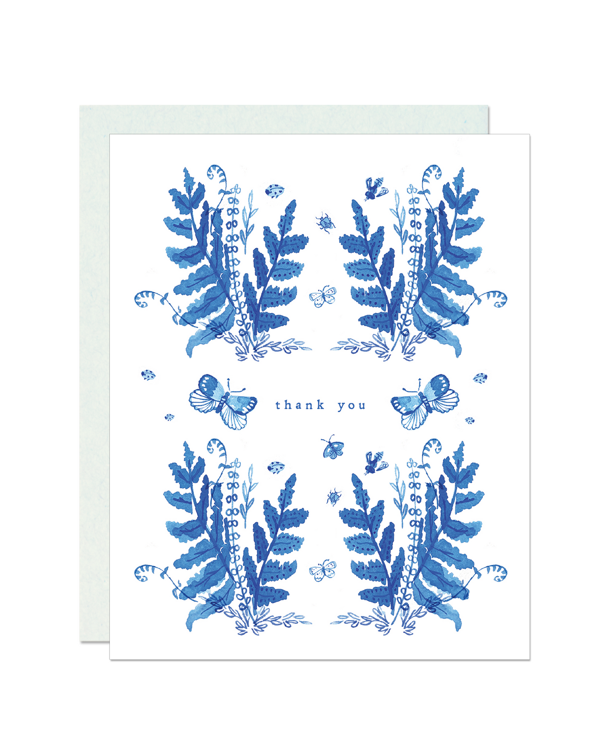 Darling Lemon, Blue Toile Thank You