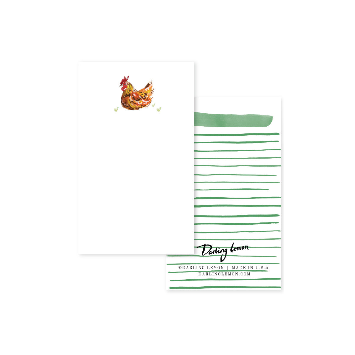 Darling Lemon, Chicken Petite Cards- Mini Cards
