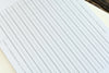 Midori Letter Pad for Writing Beautiful Letters with Fountain Pens - Blank - 50 Sheets