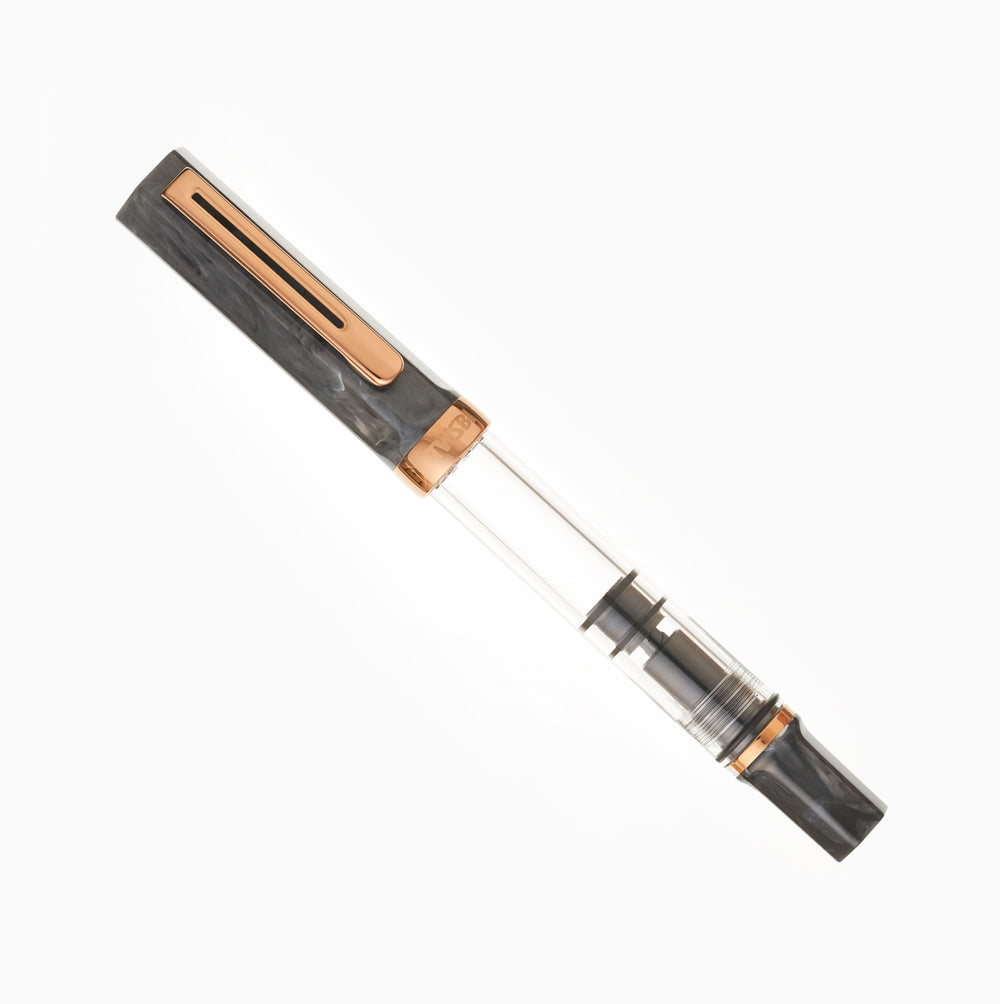TWSBI ECO Black Marble w/Bronze Medium, Fountain Pen