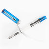 TWSBI,  ECO Transparent Blue Fountain Pen, Fine