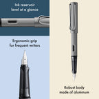 Lamy, AL-Star Fountain Pen Graphite, Fine