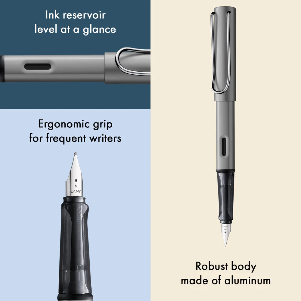 Lamy, AL-Star Fountain Pen Graphite, Fine