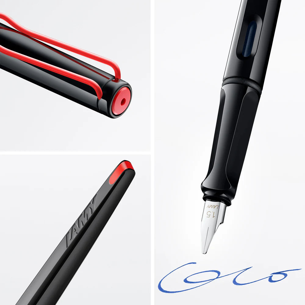 Lamy, Joy Fountain Pen, Shiny Black, Calligraphy Nib 1.5 mm