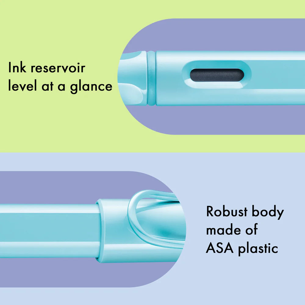 Lamy, Safari Fountain Pen, Aquasky, Fine