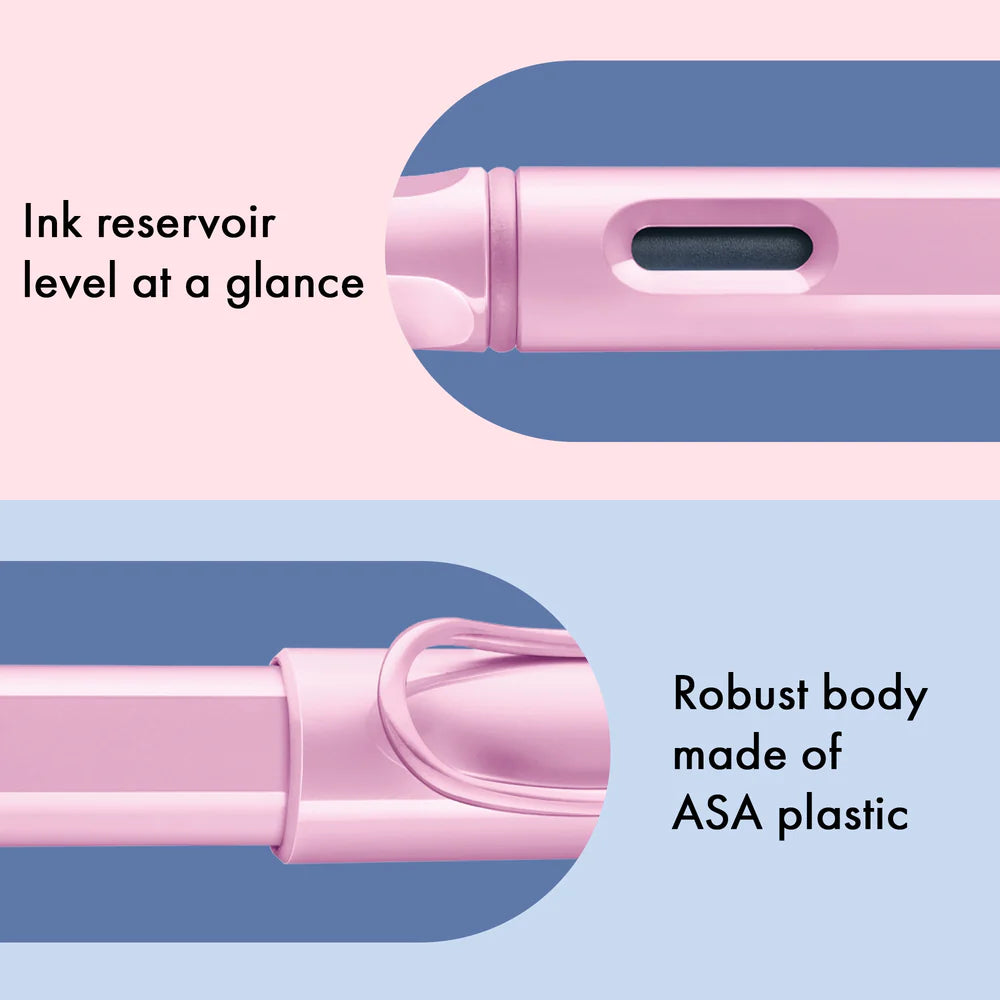 Lamy, Safari Fountain Pen, Light Rose, Medium