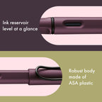 Lamy, Safari Fountain Pen, Scarlet, Fine