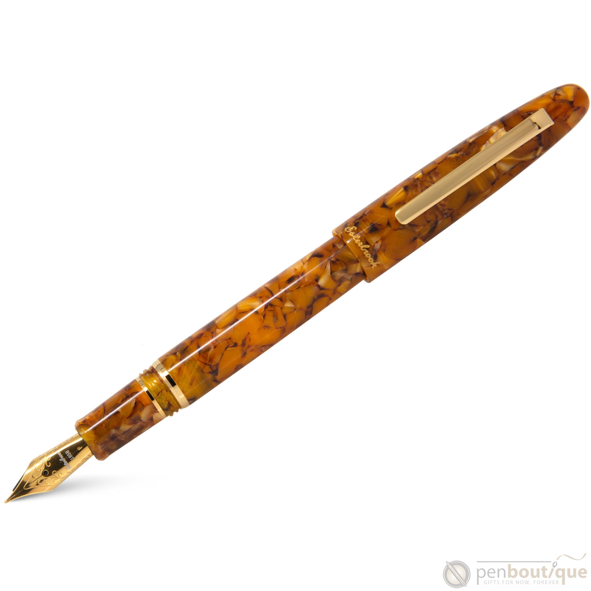 Esterbrook Estie Fountain Pen - Honeycomb - Gold Trim, Fine