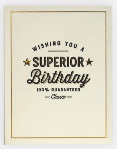 Elum Designs - Superior Birthday