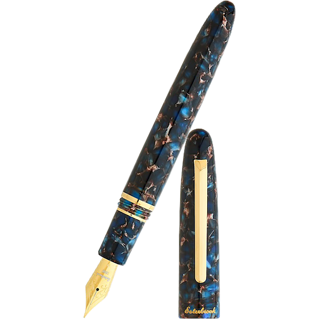 Esterbrook Estie Fountain Pen - Nouveau Bleu- Gold Trim, Extra Fine