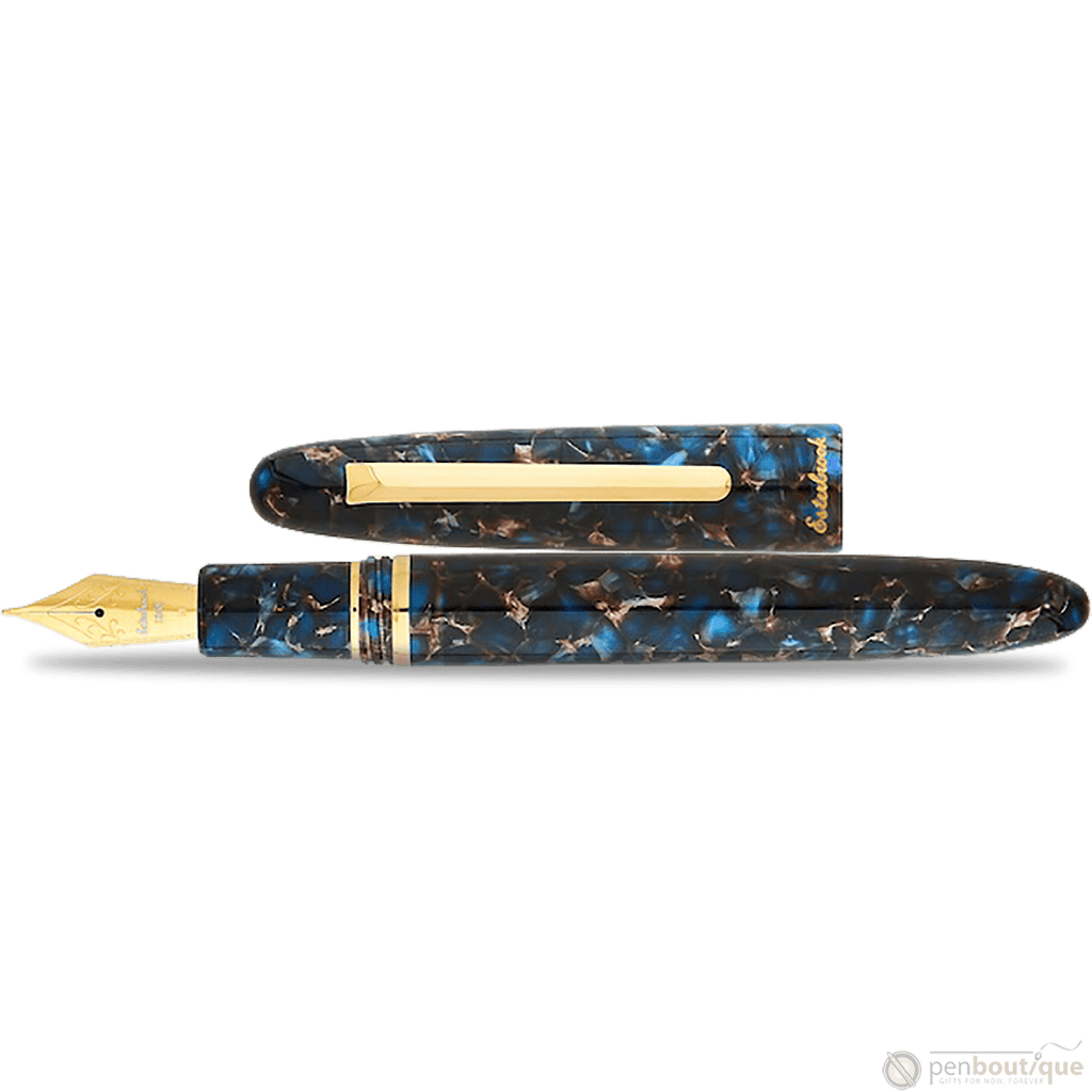 Esterbrook Estie Fountain Pen - Nouveau Bleu- Gold Trim, Extra Fine