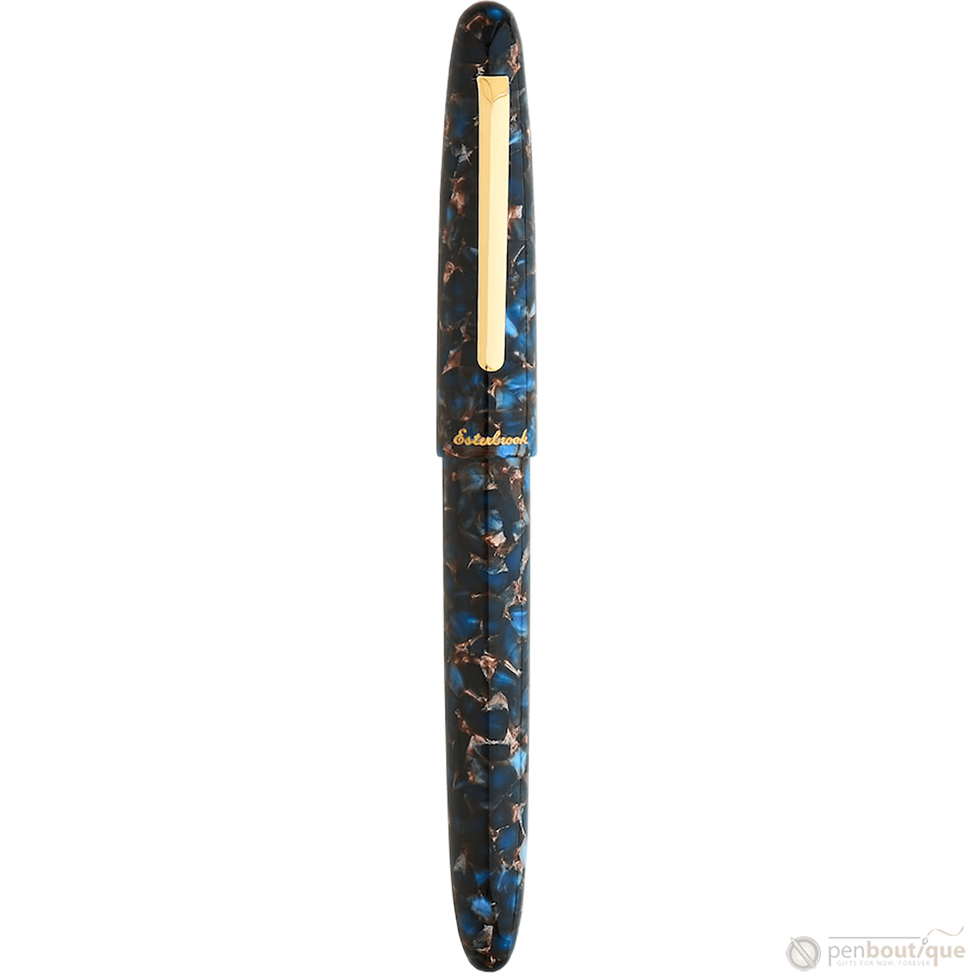 Esterbrook Estie Fountain Pen - Nouveau Bleu- Gold Trim, Extra Fine