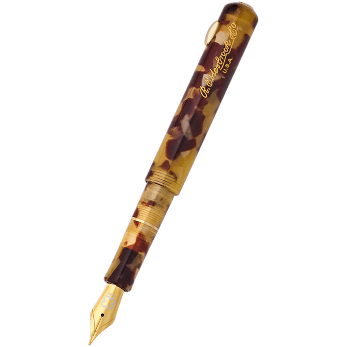 Esterbrook Niblet Fountain Pen - Tortoise - Gold Trim, Medium