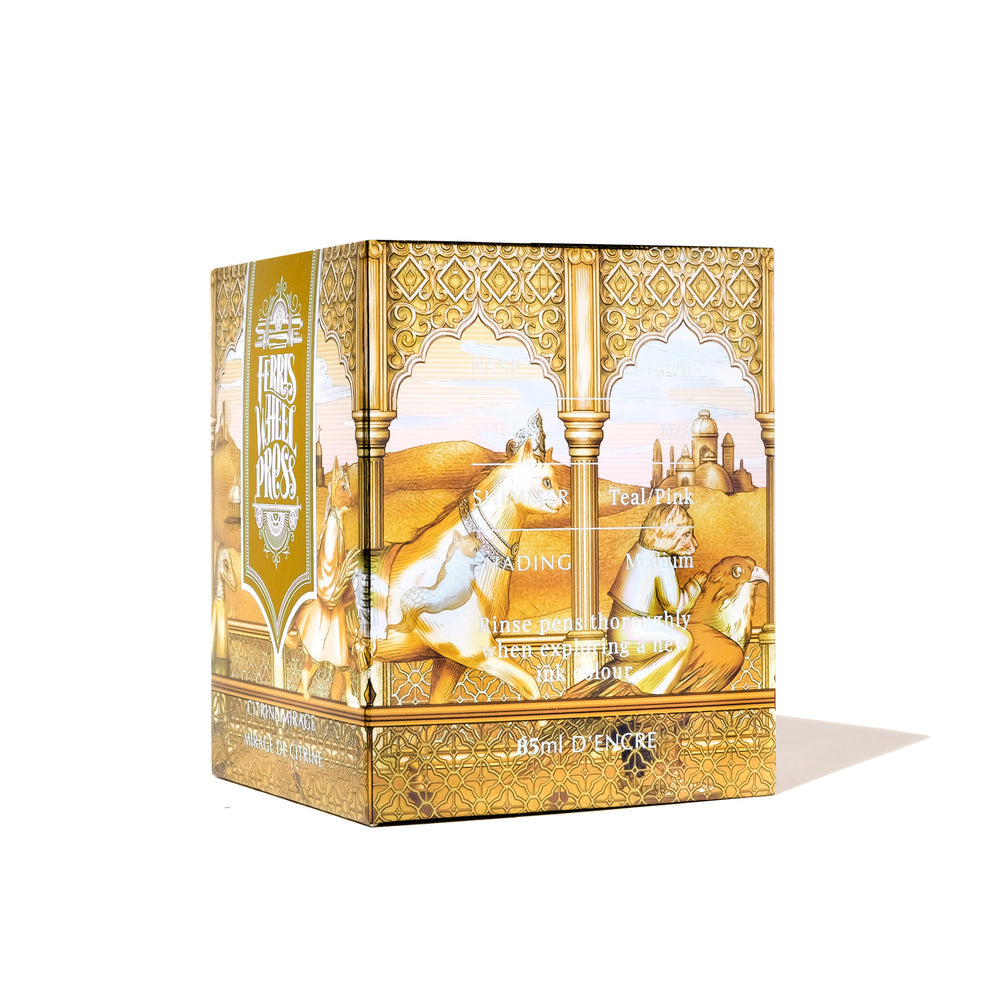 Ferris Wheel Press, Fountain Pen Ink, Citrine Mirage, 20ml