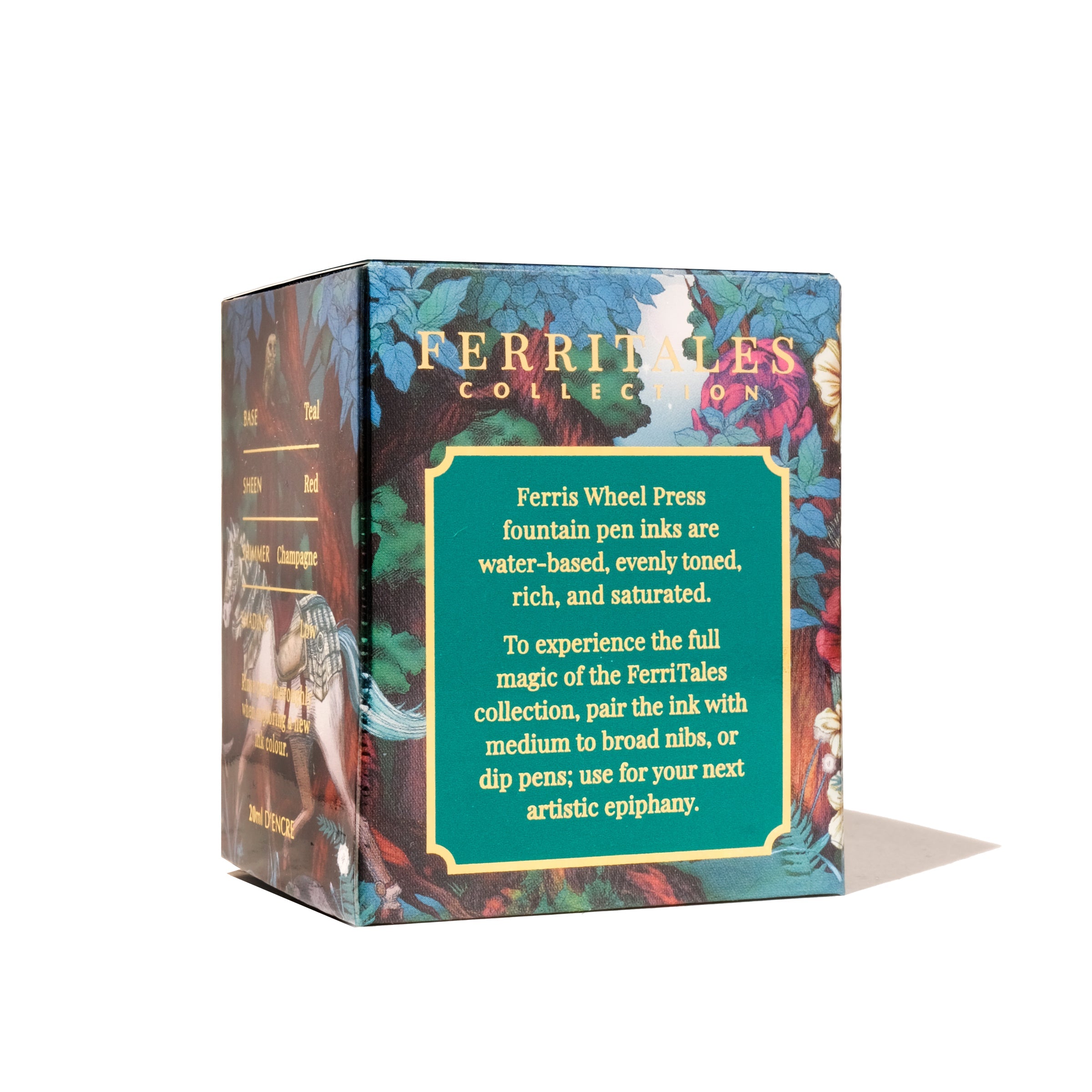 Ferris Wheel Press 20ml FerriTales Fountain Pen Ink, The Book of Knights Series, Dawn of Passage