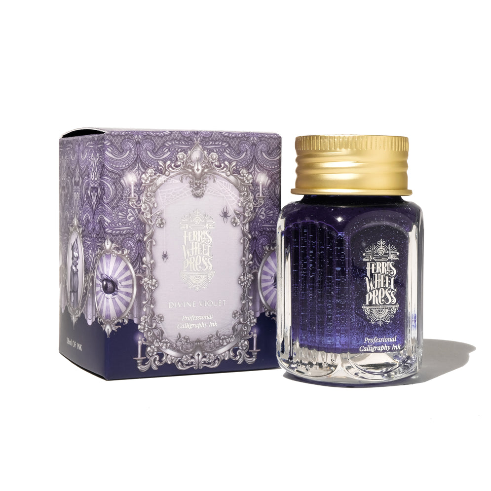 Ferris Wheel Press, Calligraphy Ink, Divine Violet, 28ml