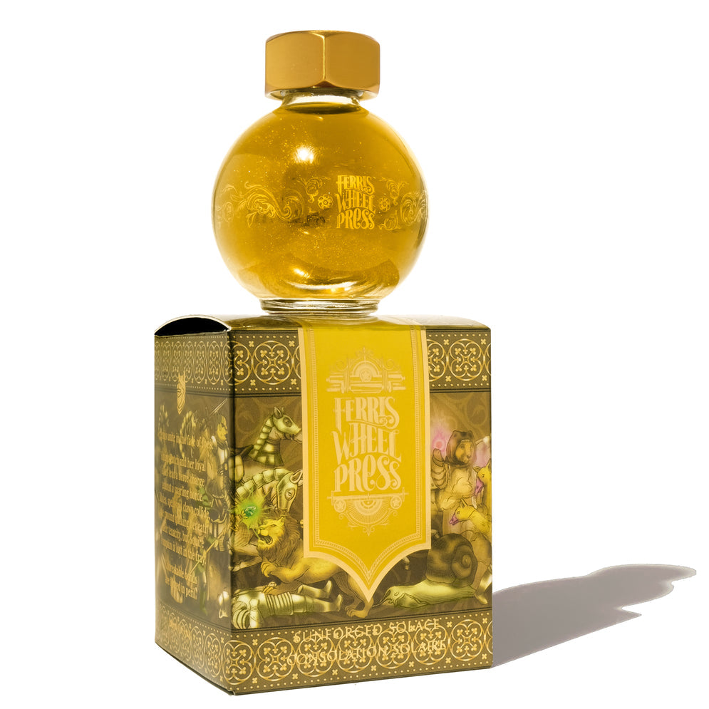 Ferris Wheel Press 20ml FerriTales Fountain Pen Ink, The Book of Knights Series, Sunforged Solace