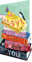 Chapters of Love Lasercut card