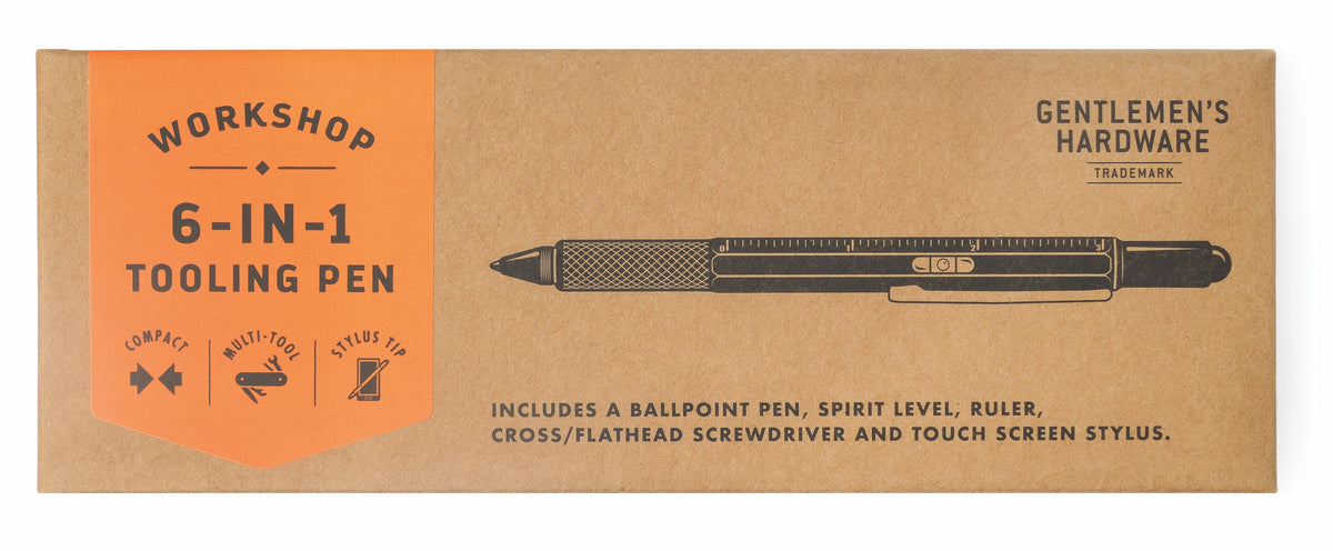 Gentlemen's Hardware, 6-in-1 Tooling Pen