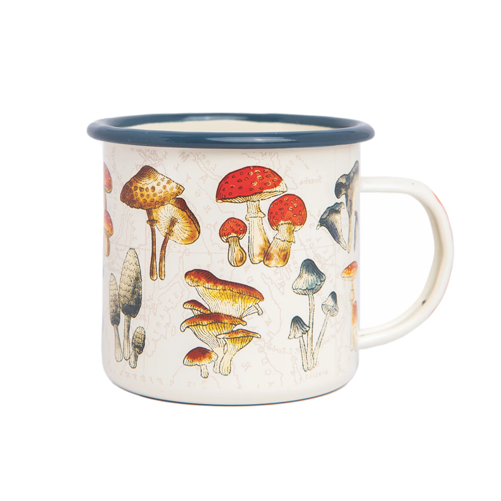 Gentlemen's Hardware, Enamel Mug - Mushroom 17 fl oz