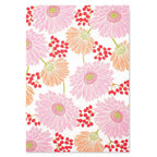 Midori Gerbera Floral A5 Letter Pad