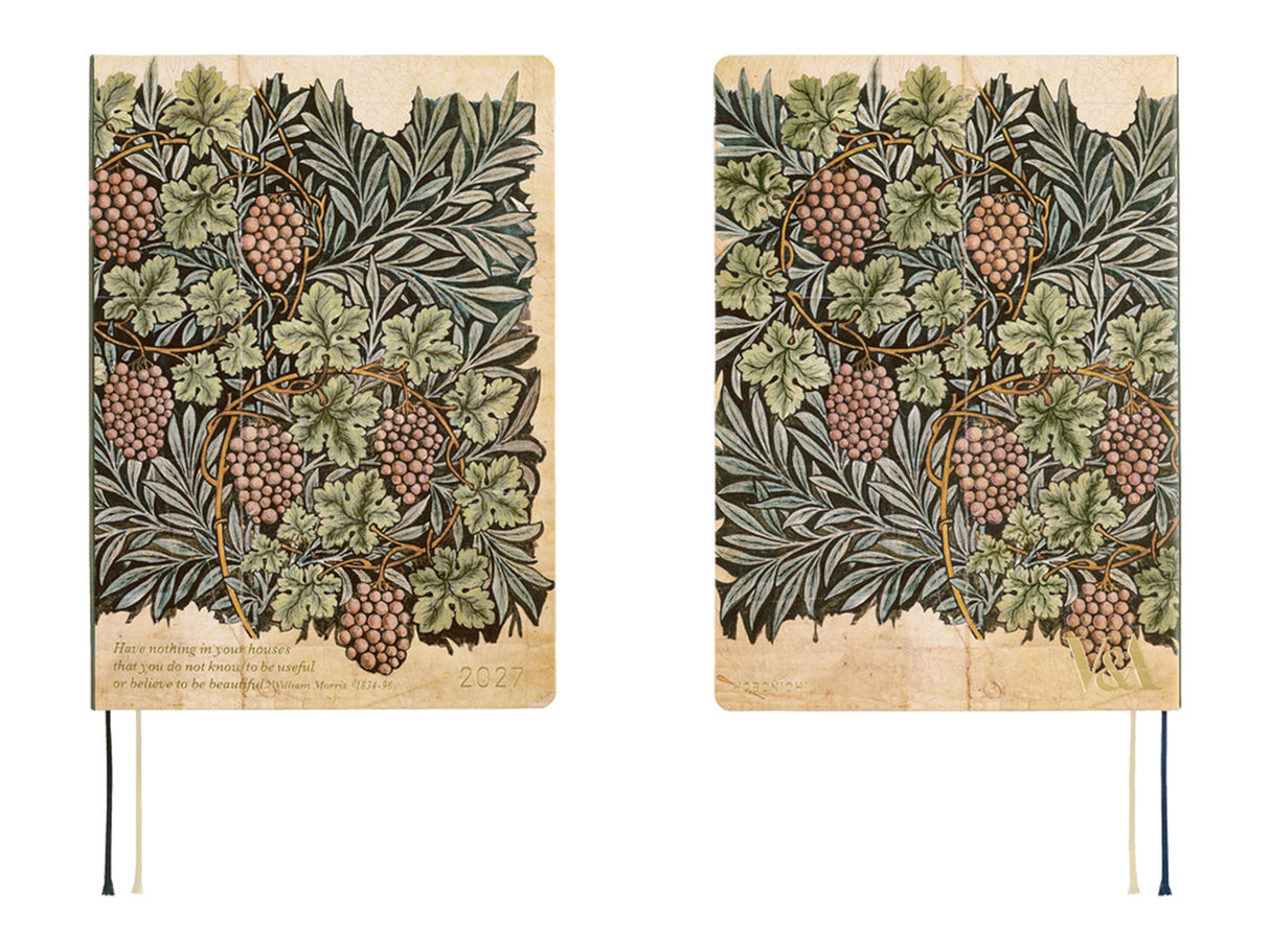 Hobonichi Techo 2027 HON A5 V&A Series: Vine