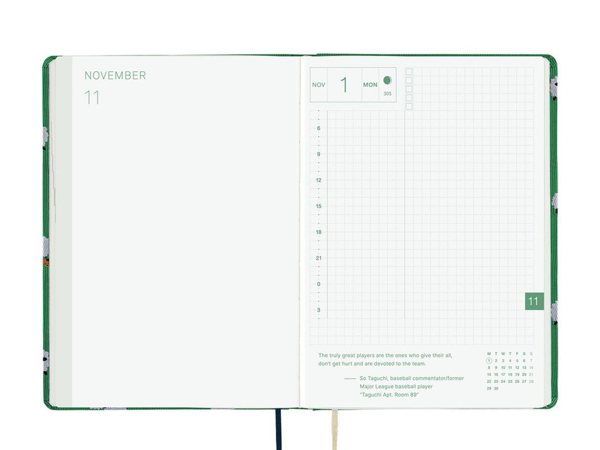 Hobonichi Techo 2027 HON A6 Bow & Tie: Sheep Sheep Sheep