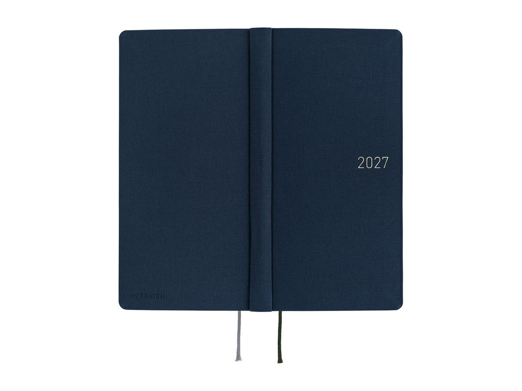 Hobonichi, Techo 2027 Weeks Colors: Midnight Blue