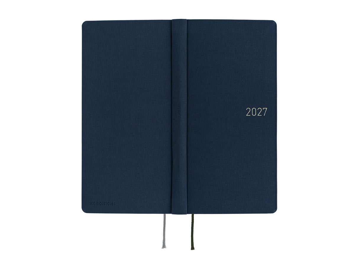 Hobonichi, Techo 2027 Weeks Colors: Midnight Blue