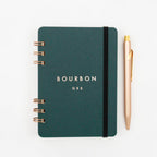 Little Bespokebooks, Signature Bourbon Tasting Logbook, Rose Gold