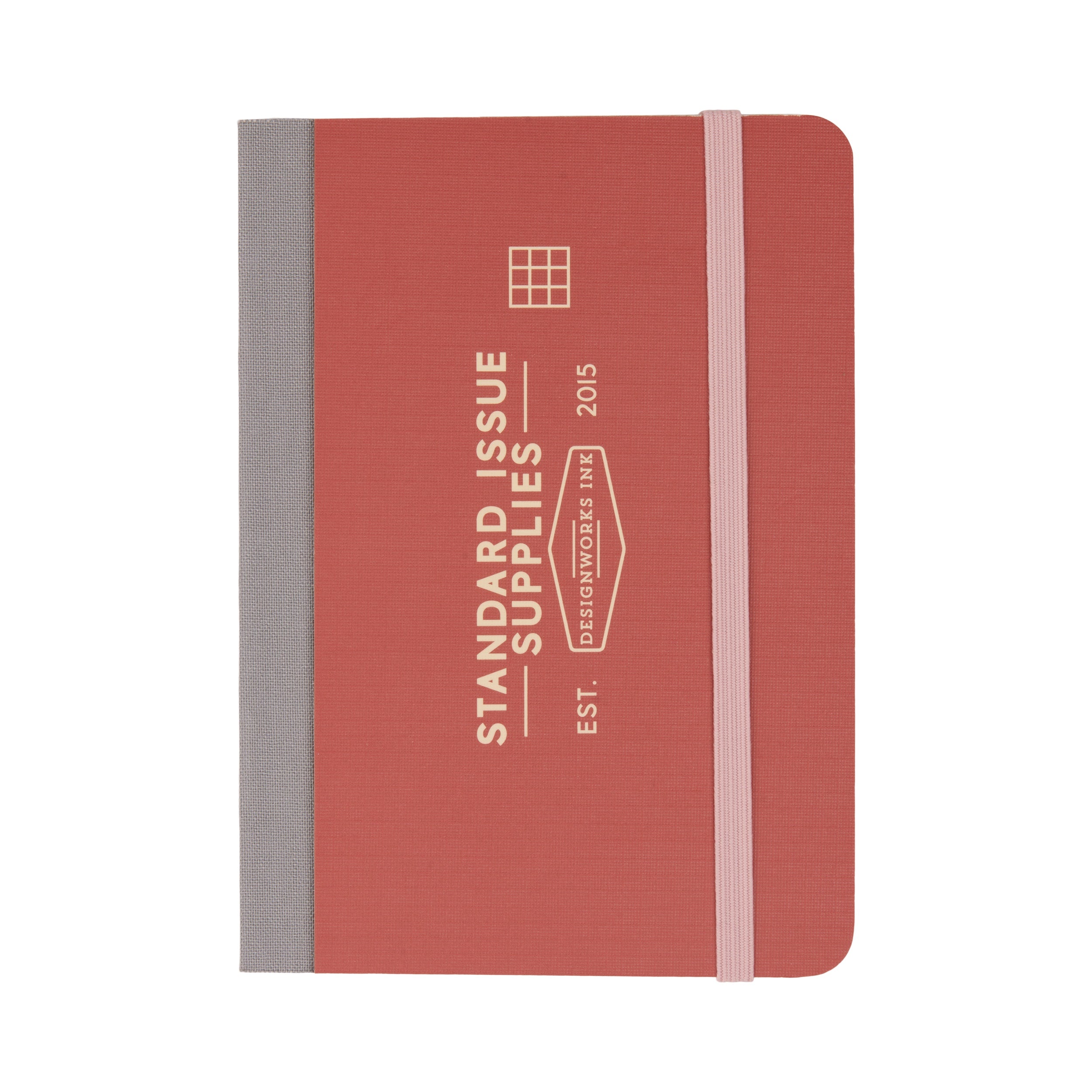 Designworks Ink, Standard Issue Pocket Journal - ROSEWOOD + BLUSH