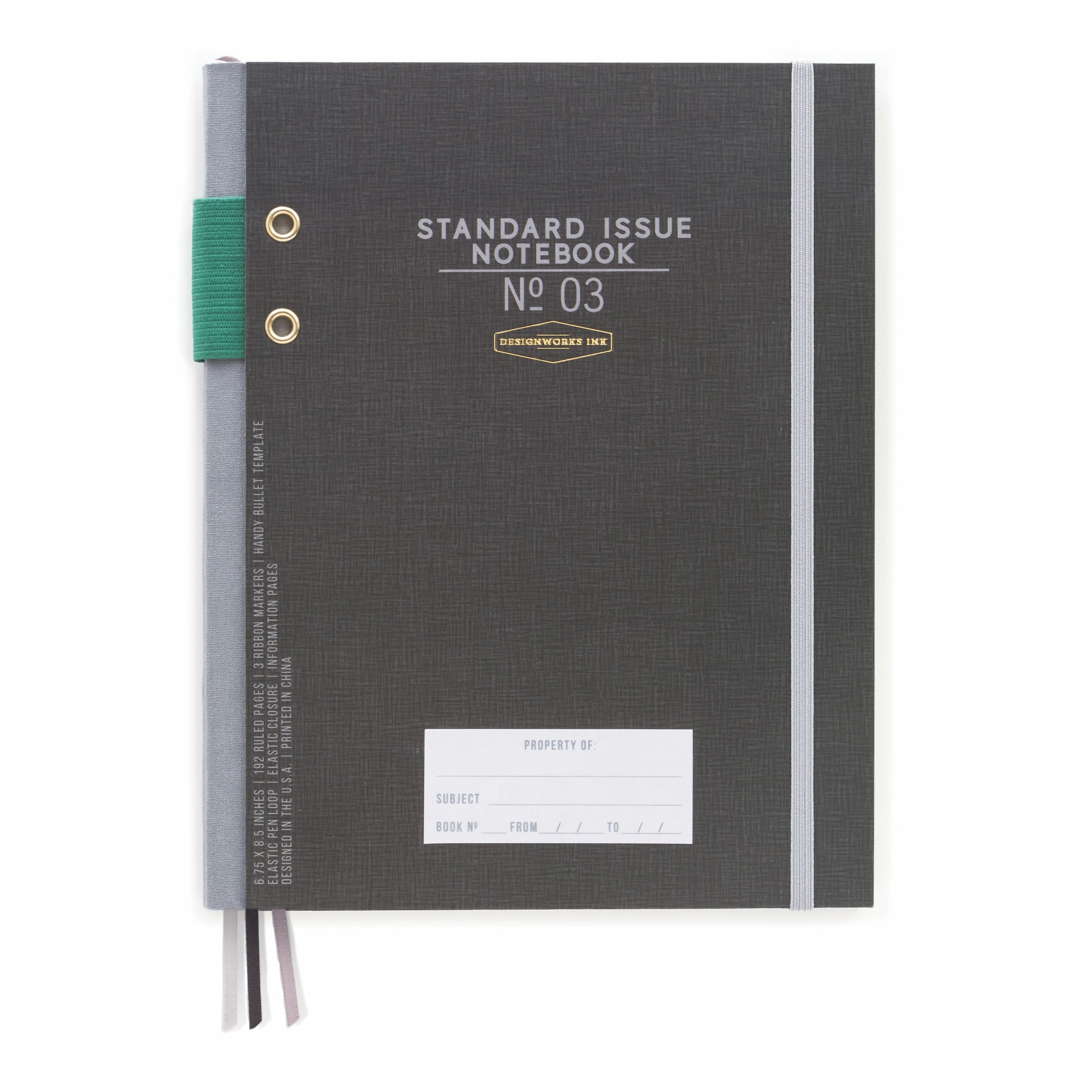 Designworks Ink, Standard Issue Journal No. 3, Black