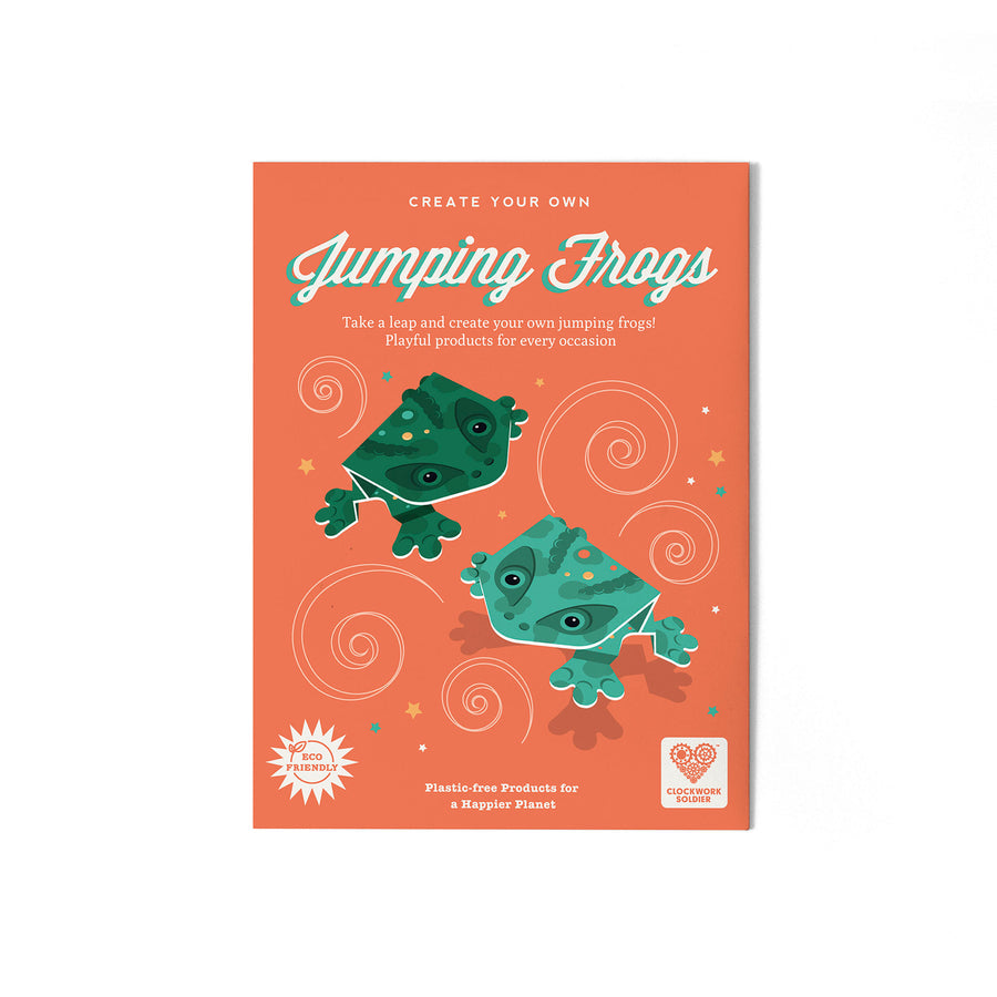 Create Your Own Jumping Frogs Craft Kit