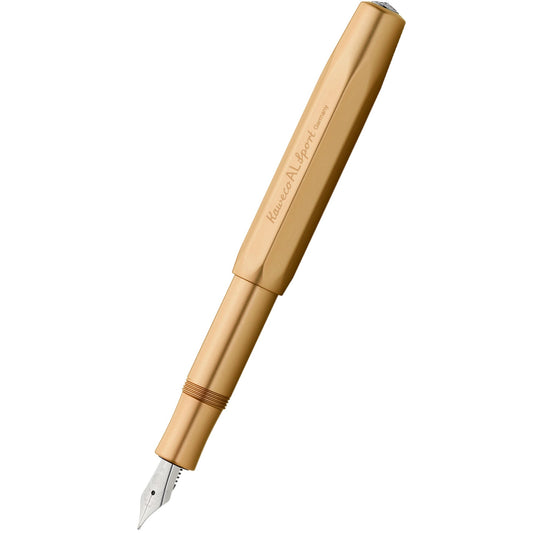 Kaweco, AL SPORT Fountain Pen, Gold Edition, Fine